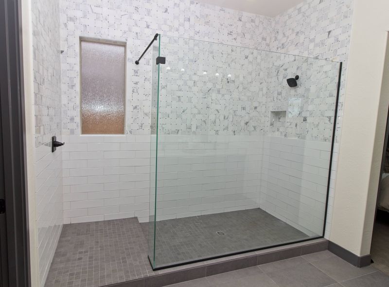 Floor-to-Ceiling Tile in Walk-In Showers