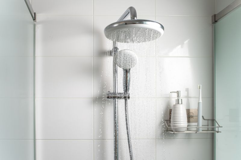 Rain Showerheads and Modern Fixtures